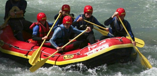 Concentracion en rafting
